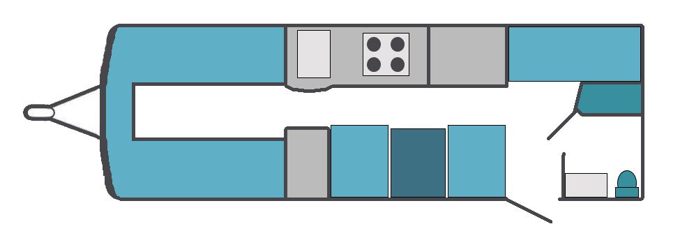 Bailey Pegasus Ancona 2011 Floor Plan Bailey Ranger GT60 Series 6 520/4 2010 4 Berth Fixed Bed